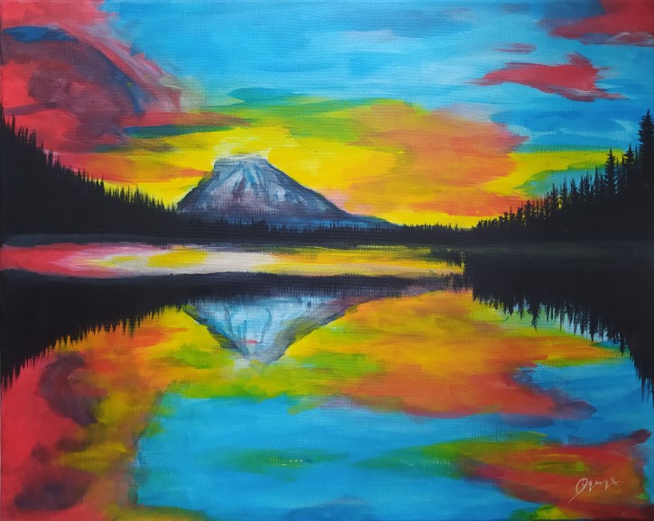 Mountain online Views Painting