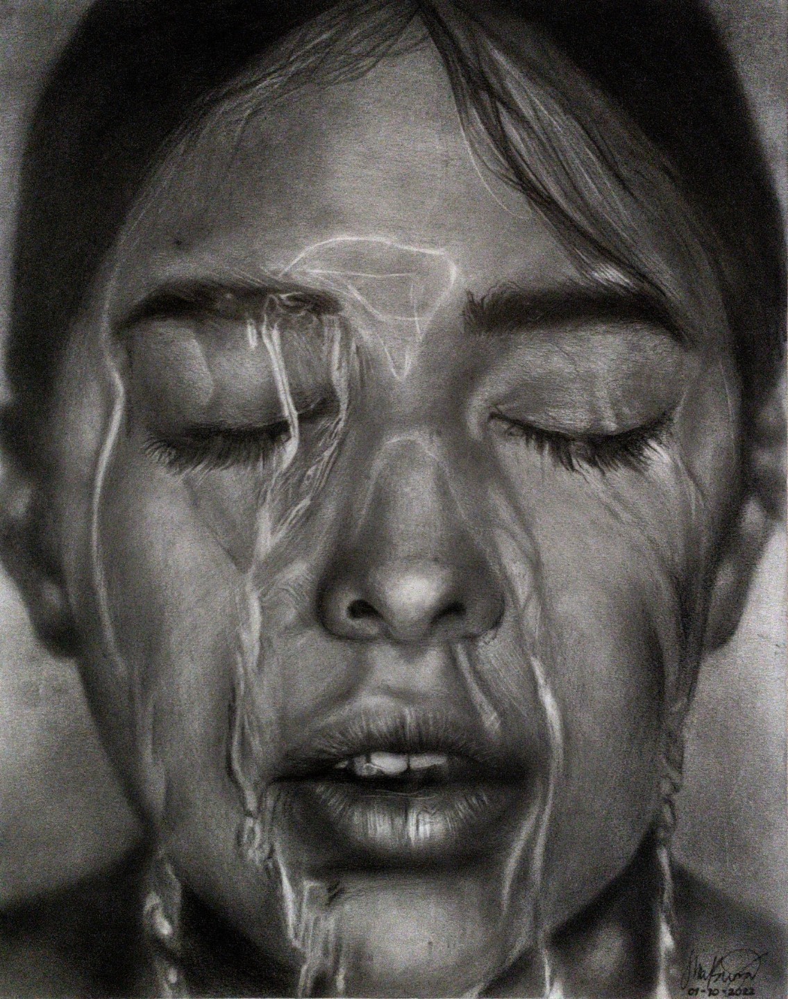 Maria Buena Mae Esguerra | A Girl With Dripping Water (2022 ...