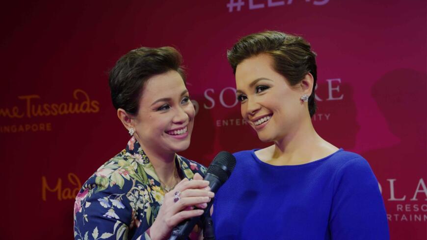 UNVEILED: ‘Shining, Shimmering, Splendid’ Lea Salonga Wax Figure